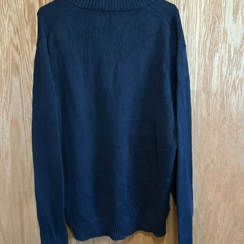 L.L. Bean men’s 100% cotton 1/4 zip sweater. Size L-tall. - Picture 4 of 5